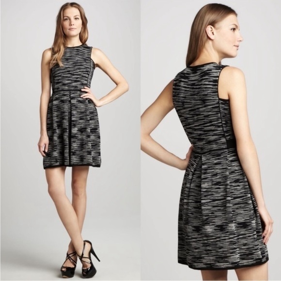 MISSONI Space Dye Knit Pleated Dress Size 12 - Picture 1 of 9